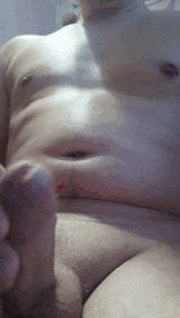 My cumshot in the room