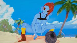 (Undertale) Sex with Undyne