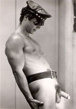 Naked vintage leather