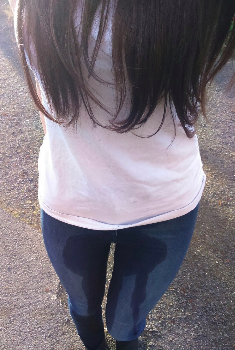 Wet in public