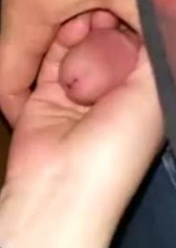 Using his mothers hand to jerk off with while she is so drunk sleeping