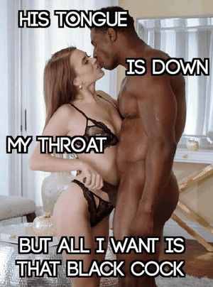 She Wants That Black Cock In Her