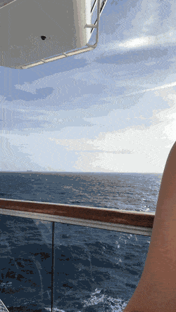 On a boat