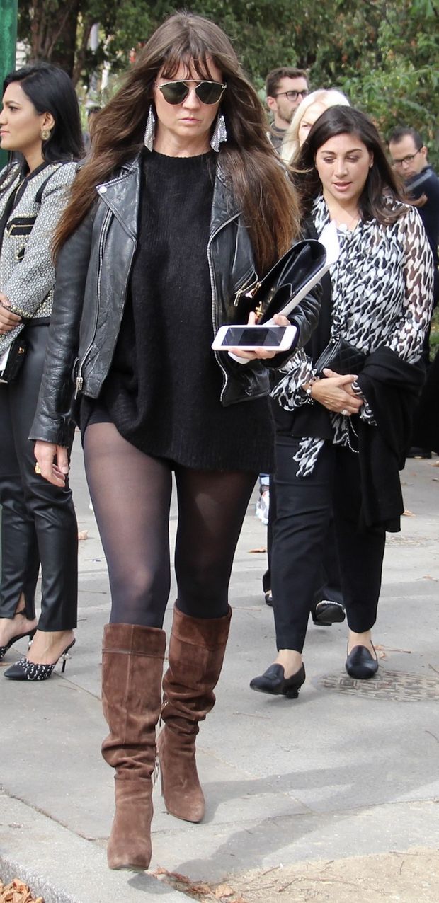 Candid pantyhose