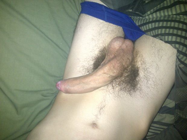 My dick, back before I knew what the word 'shaving' meant lol Taken when I was 19.