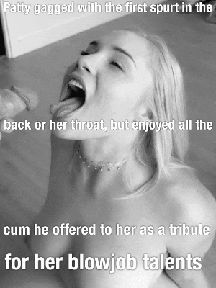 Her face looked great with cum on her