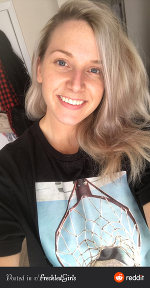 no makeup, just naturally gorgeous