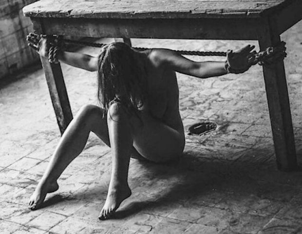 bound to the table