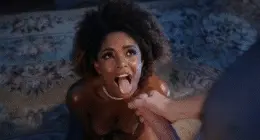 ebony wife paying the bills