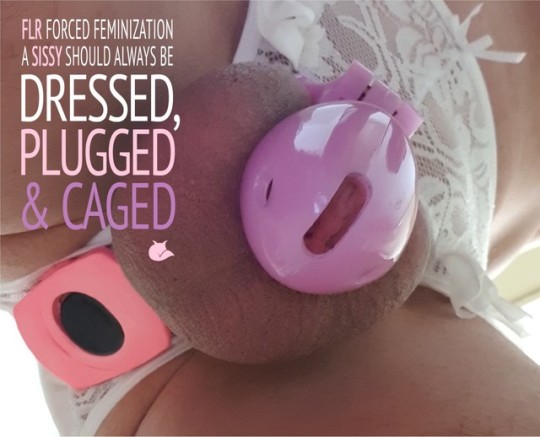 dressed plugged & caged