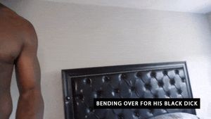 C.C - 2 Bending over for his black dick