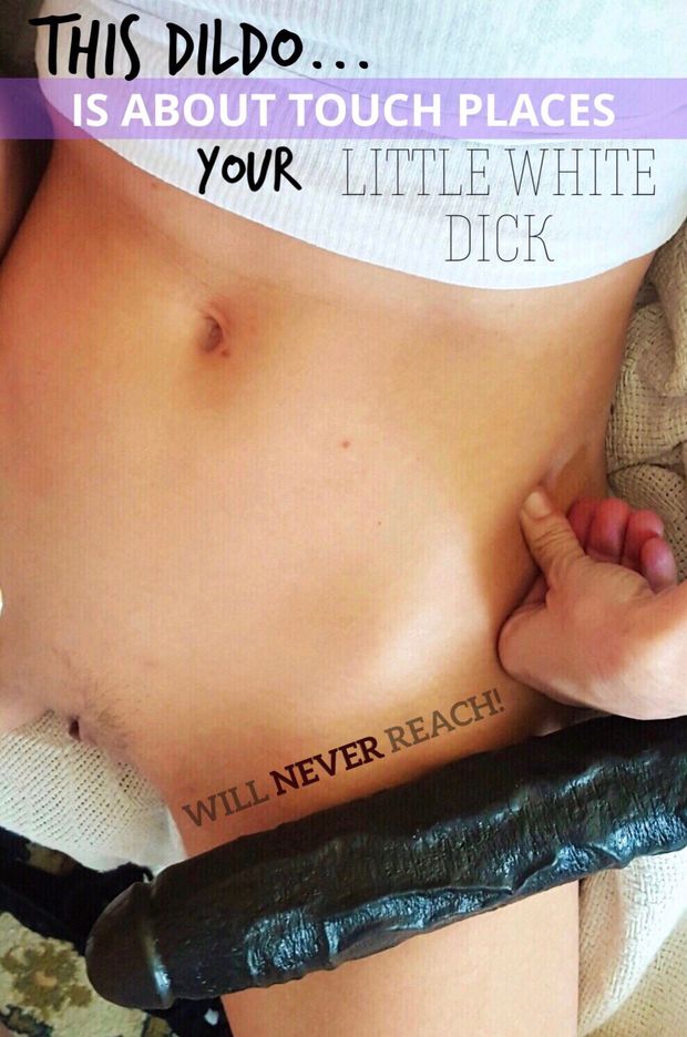 are you sure you want me to cum on this?  ill never feel your little dick inside of me after this...