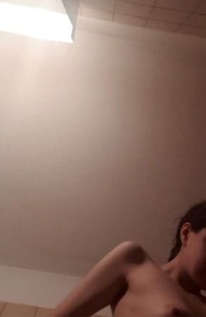 Nipple of hot nude swiss teen