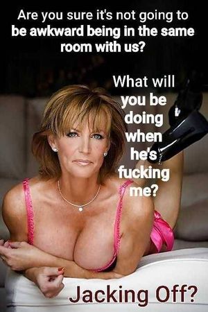 cheating wife caption