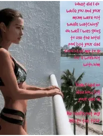 Your girlfriend was almost too tired to fuck you on your tropical holiday