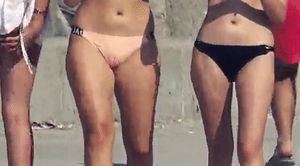 beachie cameltoe