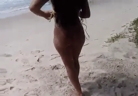 beach bikini latin strip
