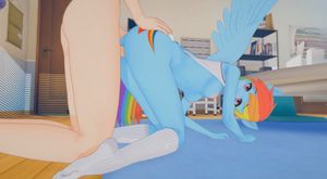 (My Little Pony) Sex with Rainbow Dash