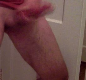 Blowing a big thick load of cum, need a slut to facial