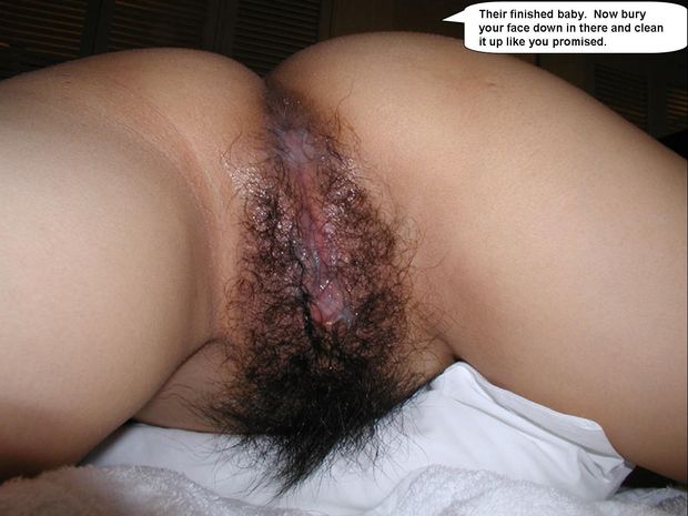 Clean up every drop or I will kick your balls so hard they will pop!