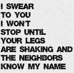 Neighbors will hear her