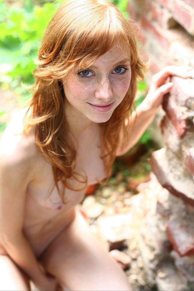 Freckled Redhead Teen