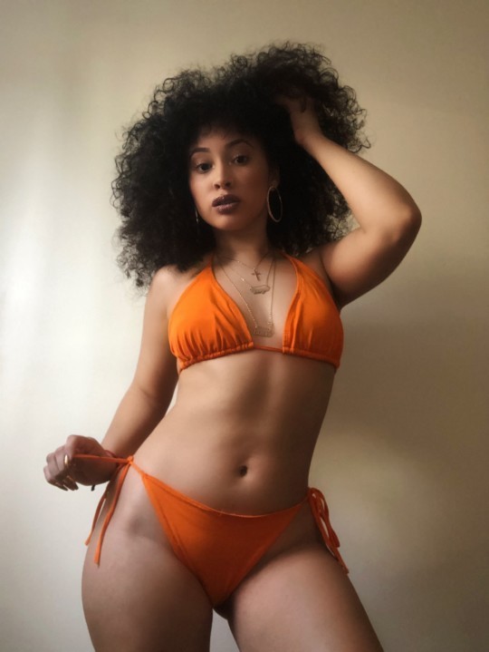 Bobbi Dean in a bikini