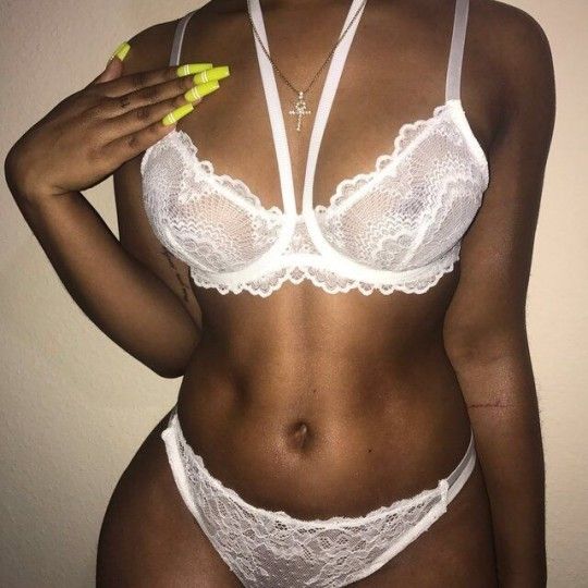 White bra & panties