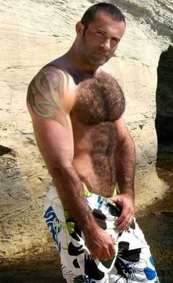 make my hairy chest soiled!