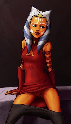 Ahsoka Shyly Shows off Pussy