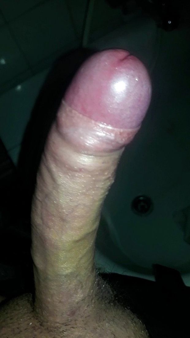 Just my hard white cock