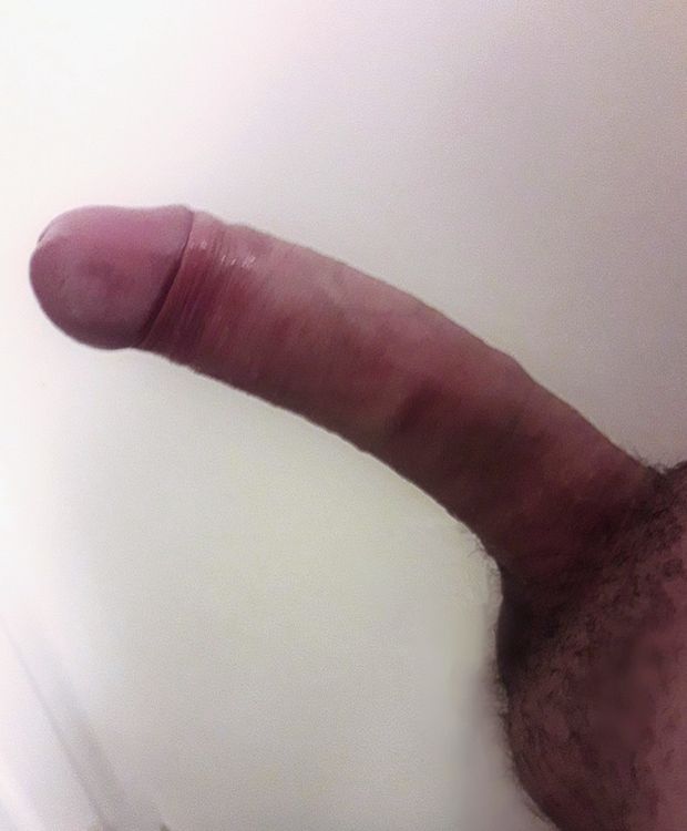 Just my hard white cock