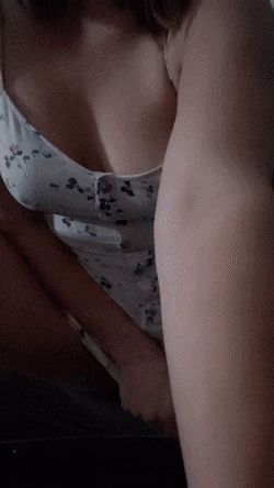 Shy Teen Giving Us A Peak