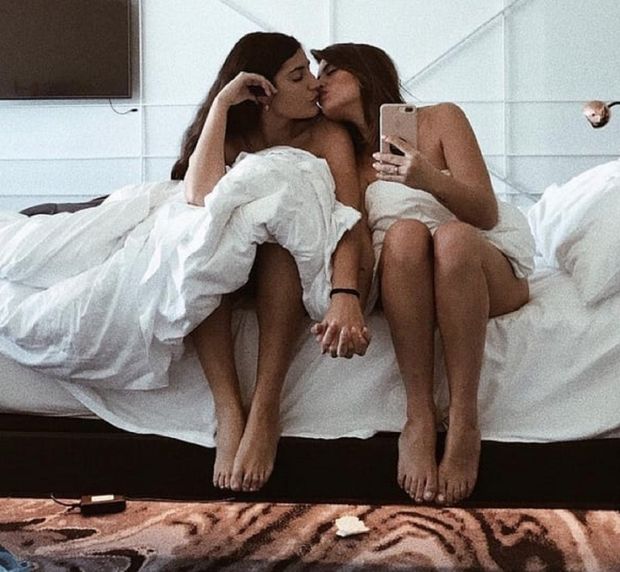 Lesbian Selfie