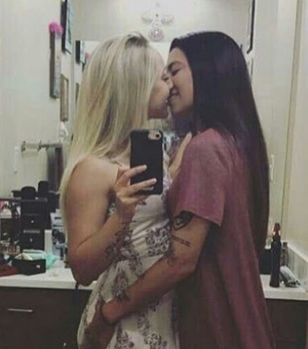 Lesbian Selfie