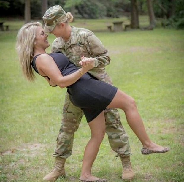 Lesbian Soldier