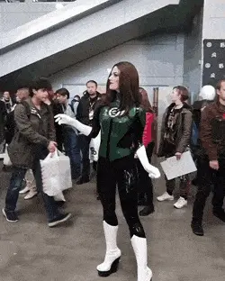 cosplay babe green lantern