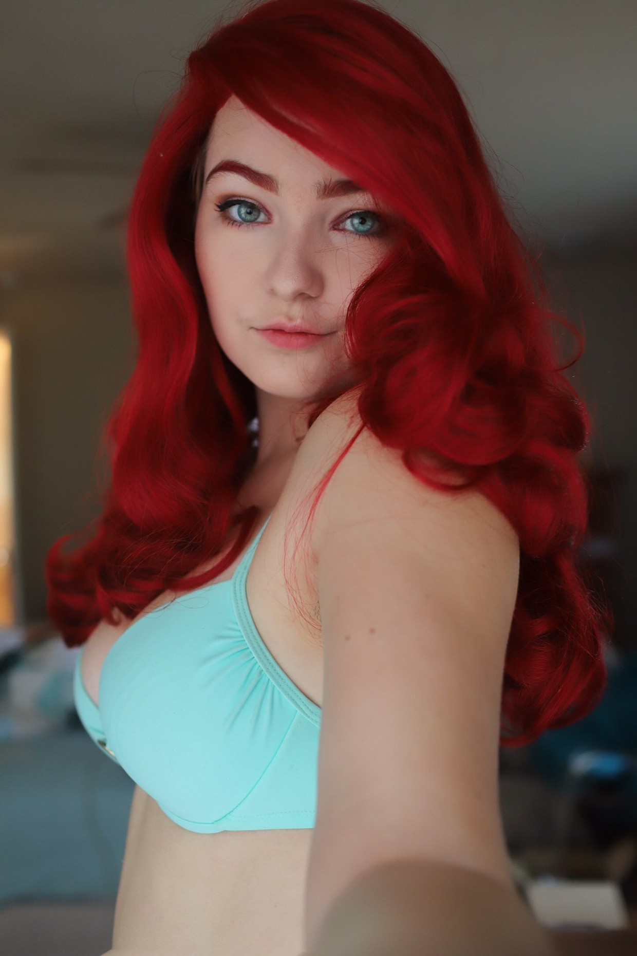Redhead Cosplayer