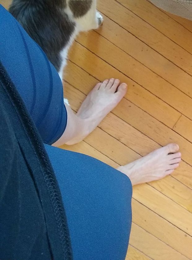 Sexy milf feet