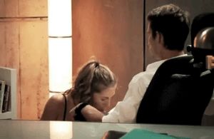 This is my wife at work pretty much every day