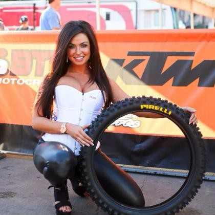 First tit job after college got her first modeling job, bike tires...