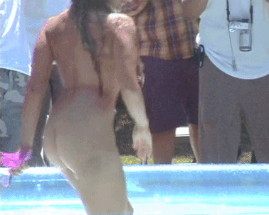 naked pool
