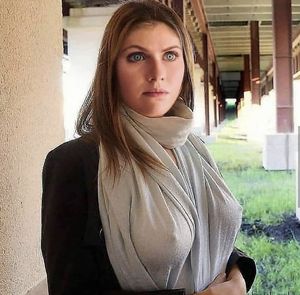 When she goes out with intention to find someone to fuck her titties