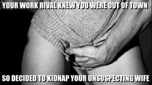 He got away with it because she never saw his face