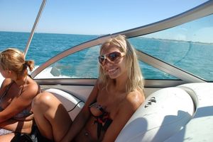 A little nip slip on the boat