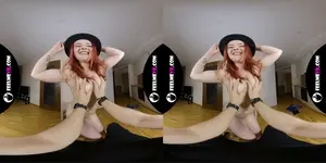 Louren redhead teen Virtual Reality