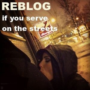 Serve on the streets
