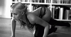 Crawling towards her prize