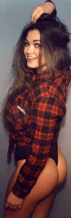 Posing for the camera