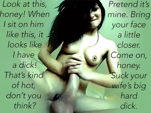 she told you to suck it
